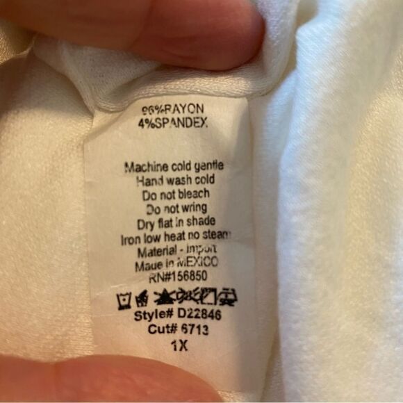 Fashion Nova Perfect Seams Double Lined Mini Dress -in White size 1X - Picture 16 of 16